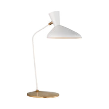 Load image into Gallery viewer, Austen Table Lamp in Matte White.

