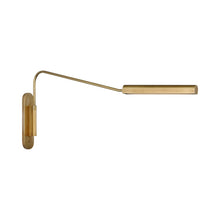 Load image into Gallery viewer, Austin Articulating LED Wall Light in Hand-Rubbed Antique Brass.
