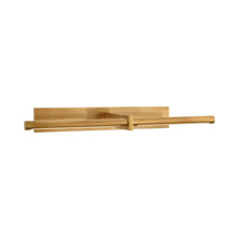 Load image into Gallery viewer, Axis LED Picture Light in Antique-Burnished Brass(Large).
