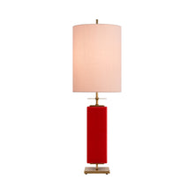 Load image into Gallery viewer, Beekman Table Lamp in Tall/Maraschino.
