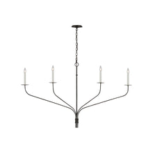 Load image into Gallery viewer, Belfair LED Chandelier in Aged Iron (4-Light).
