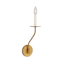 Load image into Gallery viewer, Belfair LED Wall Light in Gilded Iron (1-Light).
