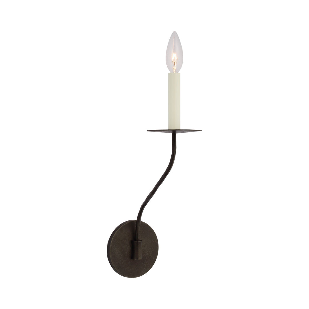 Belfair LED Wall Light in Aged Iron (1-Light).