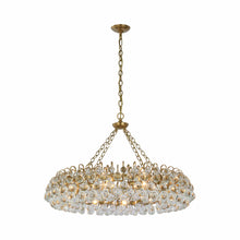 Load image into Gallery viewer, Bellvale LED Chandelier in Hand-Rubbed Antique Brass.
