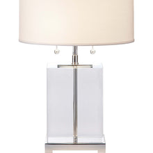 Load image into Gallery viewer, Block Table Lamp in Detail.
