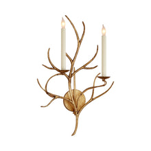 Load image into Gallery viewer, Branch Wall Light in Gilded Iron.
