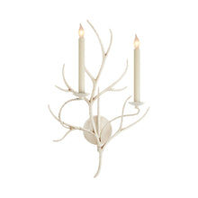 Load image into Gallery viewer, Branch Wall Light in Old White.
