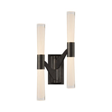 Load image into Gallery viewer, Brenta LED Double Wall Light in Bronze.
