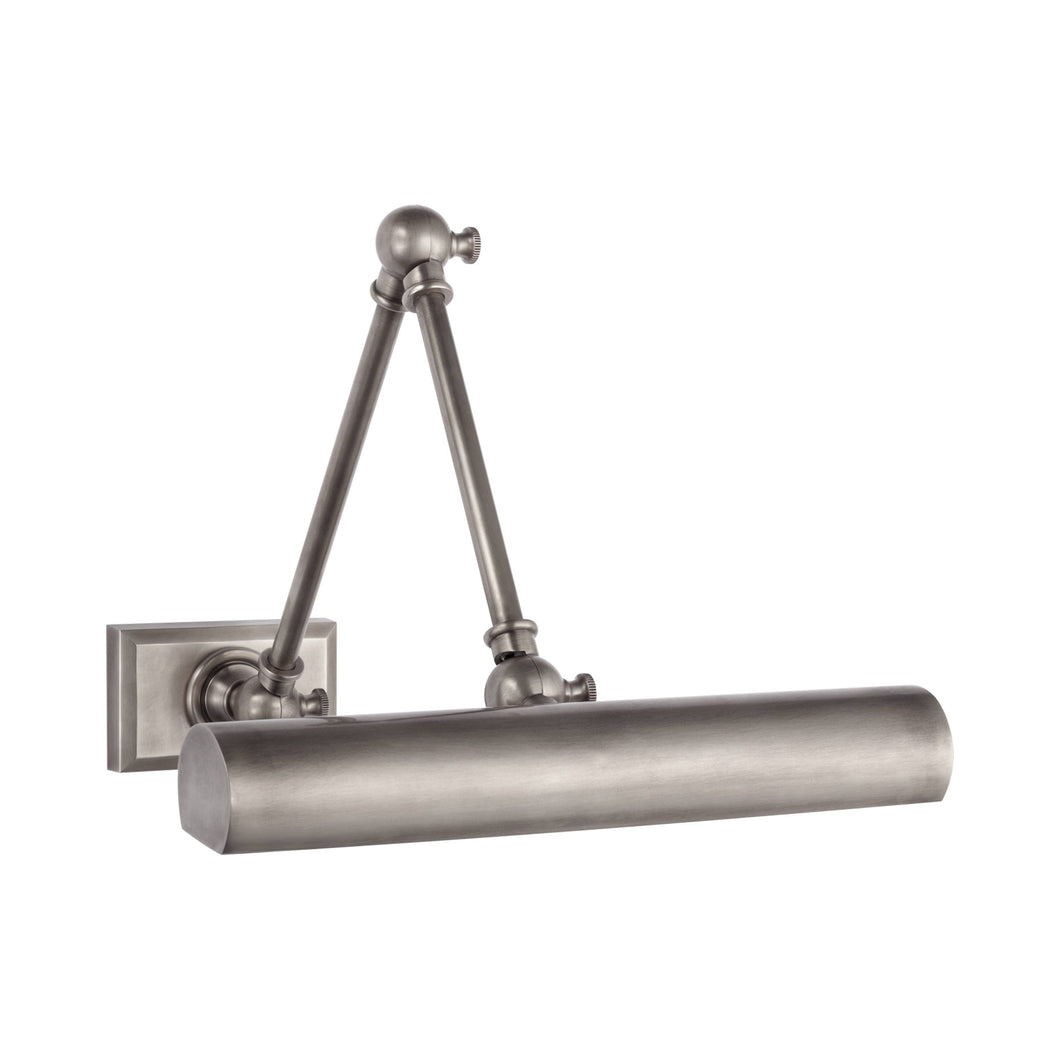 Cabinet Maker LED Picture Light in Antique Nickel (Small).