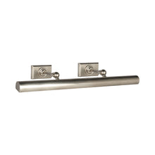 Load image into Gallery viewer, Cabinet Makers Picture Light in Antique Nickel (Large).
