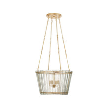 Load image into Gallery viewer, Cadence Chandelier in Hand-Rubbed Antique Brass (Medium).
