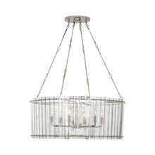 Load image into Gallery viewer, Cadence Chandelier in Polished Nickel (Large).
