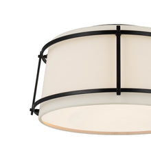 Load image into Gallery viewer, Callaway LED Flush Mount Ceiling Light in Detail.

