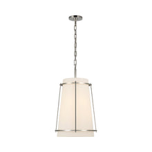 Load image into Gallery viewer, Callaway LED Pendant Light in Hand-Rubbed Antique Brass (Medium).
