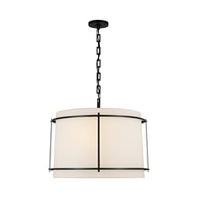 Load image into Gallery viewer, Callaway LED Pendant Light in Polished Nickel (Medium).
