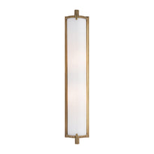 Load image into Gallery viewer, Calliope Bath Light in Hand-Rubbed Antique Brass (Large).

