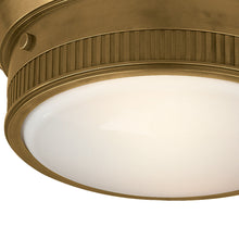 Load image into Gallery viewer, Calliope Flush Mount Ceiling Light in Detail.
