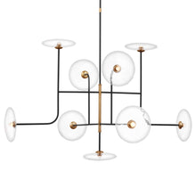 Load image into Gallery viewer, Calvino LED Chandelier in Detail.
