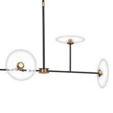Load image into Gallery viewer, Calvino Linear LED Pendant Light in Detail.
