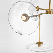 Load image into Gallery viewer, Calvino Linear LED Pendant Light in Detail.
