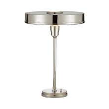 Load image into Gallery viewer, Carlo Table Lamp in Polished Nickel.
