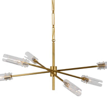 Load image into Gallery viewer, Casoria Radial LED Chandelier in Detail.
