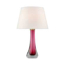 Load image into Gallery viewer, Christa Table Lamp in Cerise.
