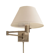 Load image into Gallery viewer, Classic Swing Arm Wall Light in Detail.
