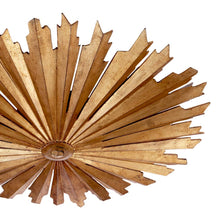 Load image into Gallery viewer, Claymore LED Flush Mount Ceiling Light in Detail.
