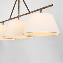 Load image into Gallery viewer, Collette LED Linear Pendant Light in Detail.
