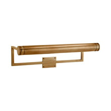 Load image into Gallery viewer, Cosmopolitan Picture Light in Hand-Rubbed Antique Brass (Large).
