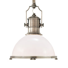 Load image into Gallery viewer, Country Industrial Pendant Light in Detail.

