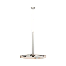 Load image into Gallery viewer, Covet Ring LED Chandelier in Polished Nickel (Large).
