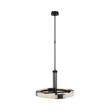 Load image into Gallery viewer, Covet Ring LED Chandelier in Bronze (Medium).
