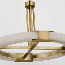 Load image into Gallery viewer, Covet Ring LED Chandelier in Detail.
