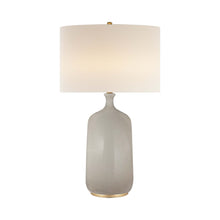 Load image into Gallery viewer, Culloden Table Lamp in Bone Craquelure.
