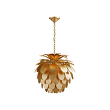 Load image into Gallery viewer, Cynara Chandelier in Gild (Medium).
