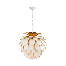 Load image into Gallery viewer, Cynara Chandelier in Plaster White (Medium).
