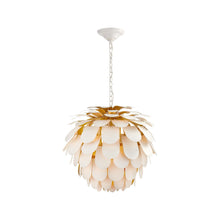 Load image into Gallery viewer, Cynara Chandelier in Plaster White (Large).
