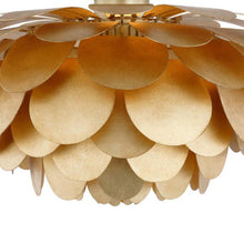 Load image into Gallery viewer, Cynara LED Flush Mount Ceiling Light in Detail.
