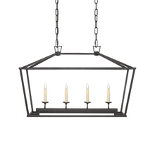 Load image into Gallery viewer, Darlana Linear Pendant Light in Detail.
