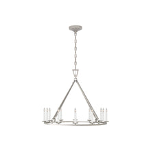 Load image into Gallery viewer, Darlana Ring Chandelier in Polished Nickel/Single Tier (Medium).
