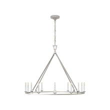 Load image into Gallery viewer, Darlana Ring Chandelier in Polished Nickel/Single Tier (Large).
