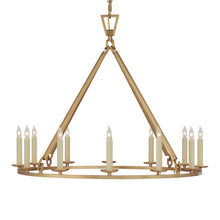 Load image into Gallery viewer, Darlana Ring Chandelier in Detail.
