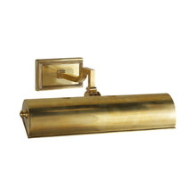 Load image into Gallery viewer, Dean Picture Light in Natural Brass (1-Light/Large).

