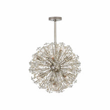 Load image into Gallery viewer, Dickinson Chandelier in Polished Nickel (Medium).

