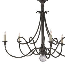 Load image into Gallery viewer, Double Twist Chandelier in Detail.
