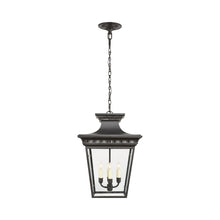 Load image into Gallery viewer, Elsinore Pendant Light in Matte Black (Medium).
