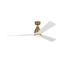 Load image into Gallery viewer, Bryden LED Smart Indoor / Outdoor Ceiling Fan in Hand Rubbed Antique Brass
