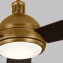 Load image into Gallery viewer, Hicks LED Ceiling Fan in Details.
